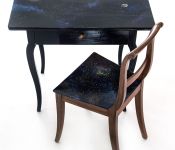 Star table and  chair | Biedermeier 19th century
